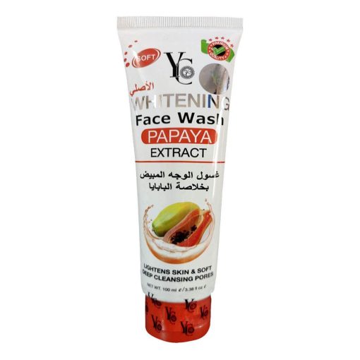 غسول الوجه للتبييض بخلاصة الباباي YC
