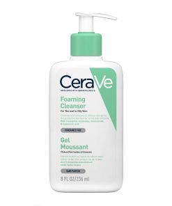 CeraVe | غسول جل رغوة لتنظيف البشرة الدهنية والعادية 236 مل