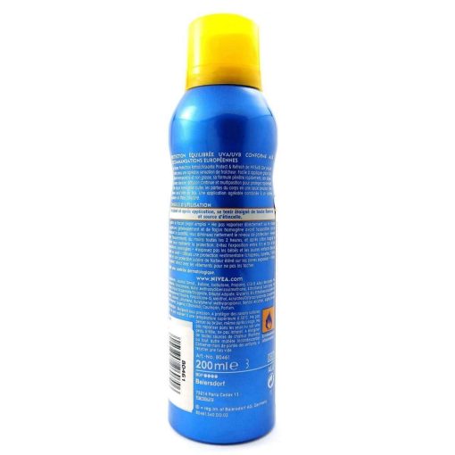⁦سبري واقي الشمس حماية وانتعاش SPF50 - شفاف⁩ - الصورة ⁦2⁩