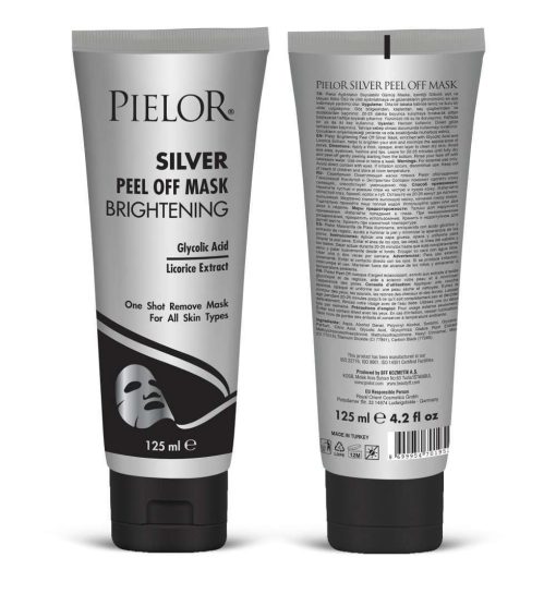 الماسك الفضي لتفتيح البشرة Pielor Peel-Off
