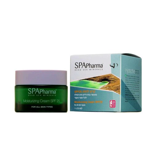 سبافارما مرطب لجميع أنواع البشرة مع واقي شمس SPF 25