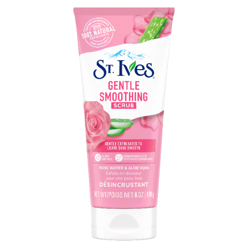 مقشر ماء الزهر والألوفيرا لبشرة متألقة - ST. ives